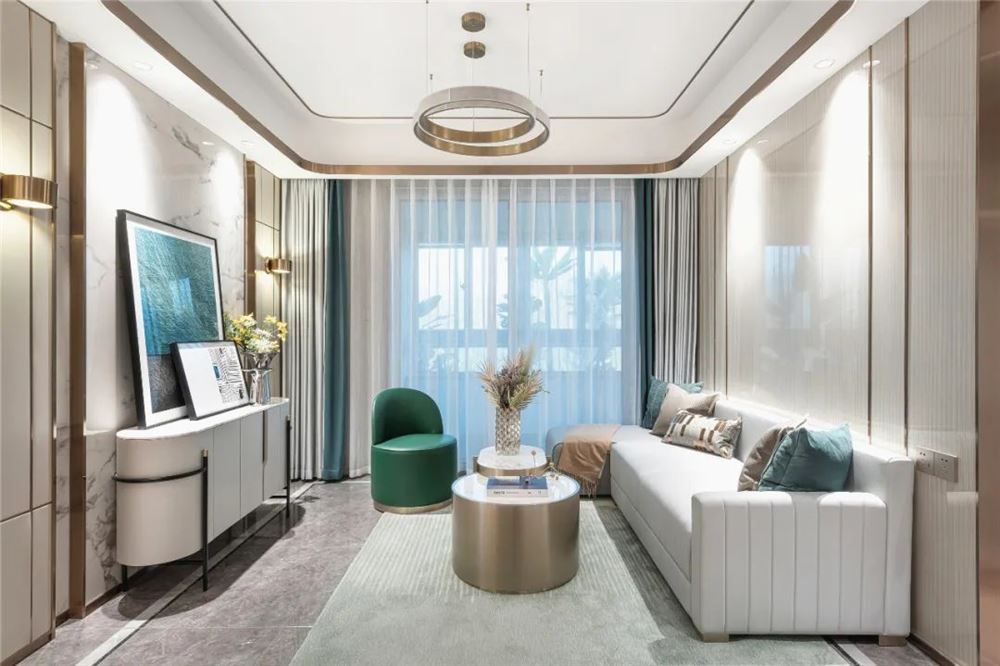 佛山市金茂綠島湖其他三居室裝修案例