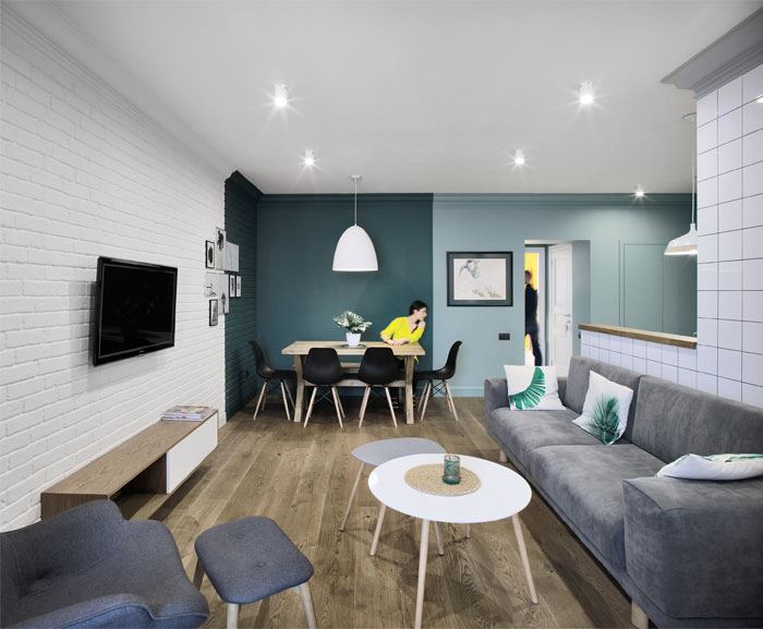 廣州市越秀星匯文璽歐式風(fēng)格二居室裝修案例