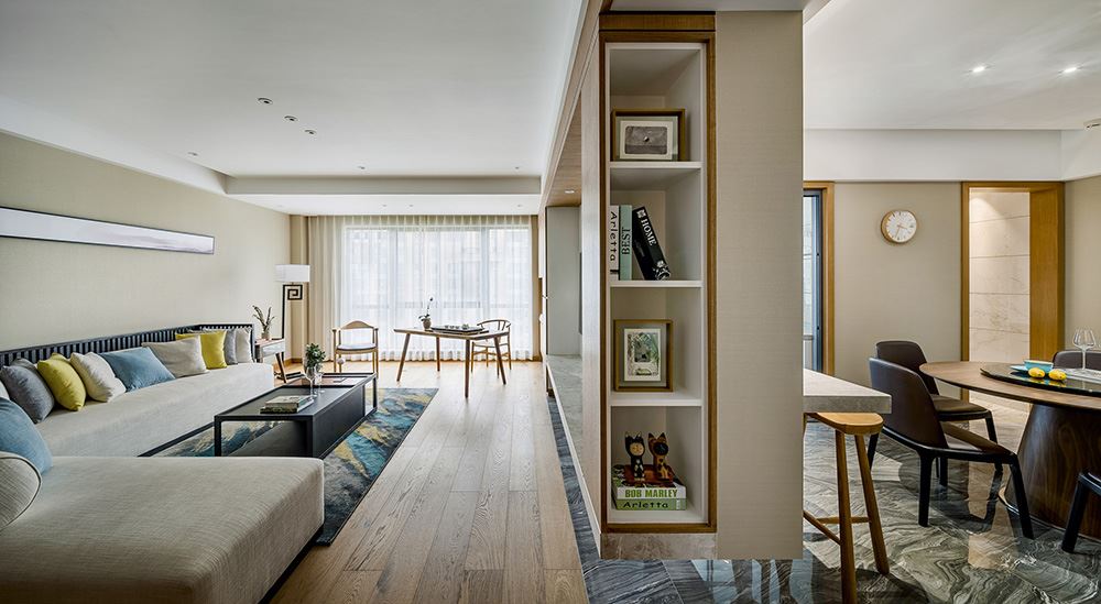 佛山市金茂綠島湖現(xiàn)代簡(jiǎn)約風(fēng)格三居室裝修案例