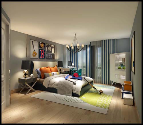 廣州市宇晴軒現(xiàn)代風(fēng)格三居室裝修案例