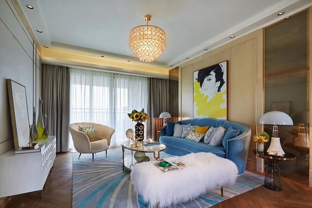 廣州市怡園小區(qū)歐式風(fēng)格三居室裝修案例