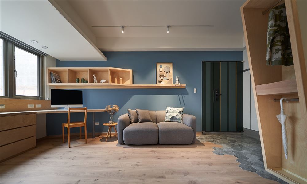 廣州市新世界凱粵灣現(xiàn)代簡約風格三居室裝修案例