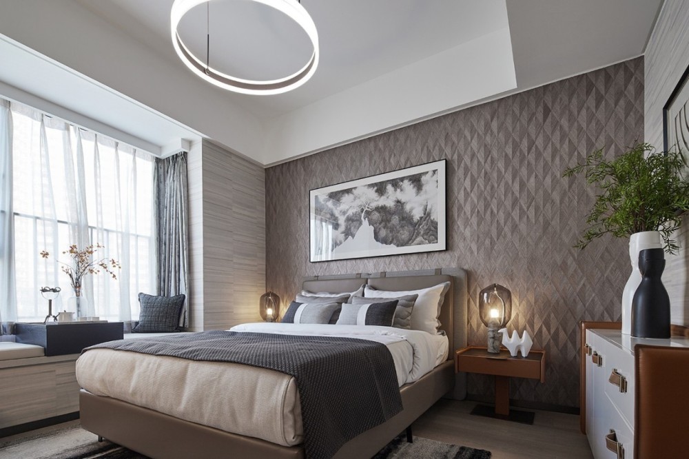 現(xiàn)代簡約風(fēng)格室內(nèi)設(shè)計家裝案例-臥室 現(xiàn)代簡約風(fēng)格室內(nèi)設(shè)計家裝案例-臥室