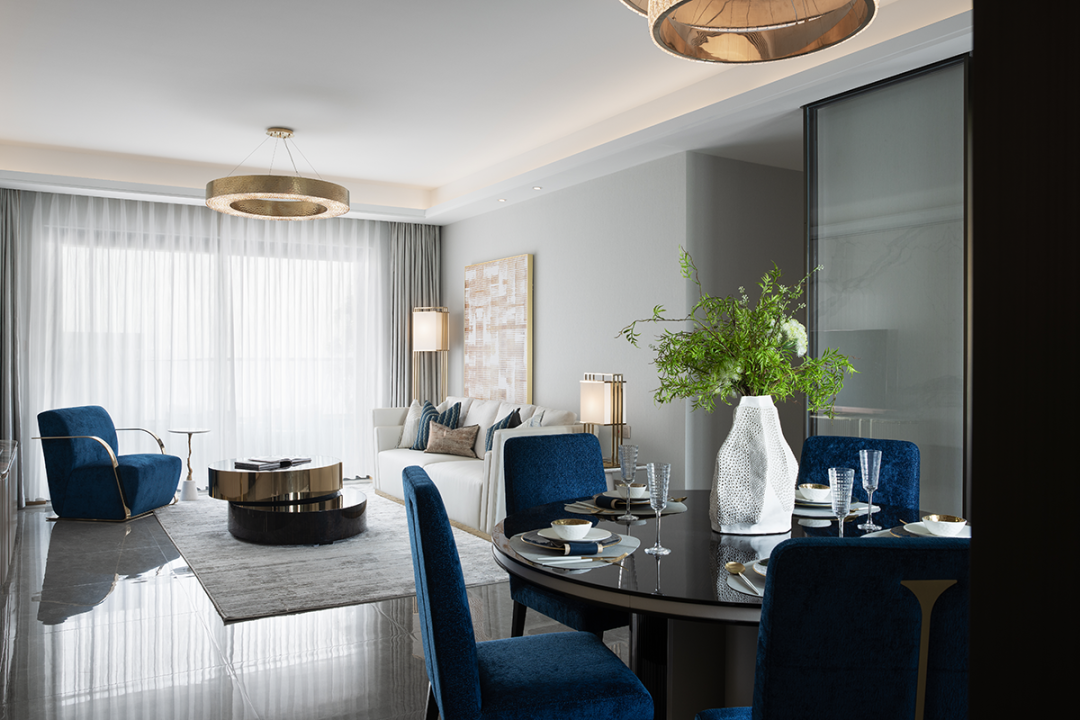 現(xiàn)代簡約風格室內設計家裝案例-客餐廳