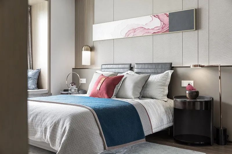 新中式風(fēng)格室內(nèi)設(shè)計(jì)家裝案例-臥室 新中式風(fēng)格室內(nèi)設(shè)計(jì)家裝案例-臥室