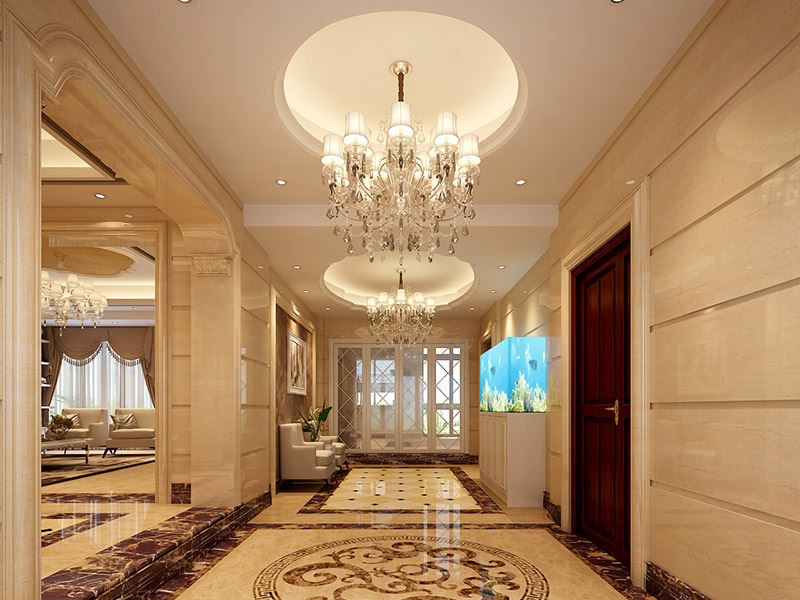 佛山市泰豐千璽灣輕奢風(fēng)格四居室裝修案例