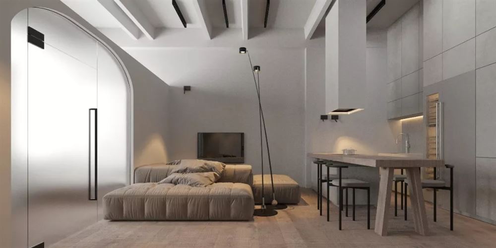 佛山市復(fù)地公園和光現(xiàn)代簡(jiǎn)約風(fēng)格三居室裝修案例