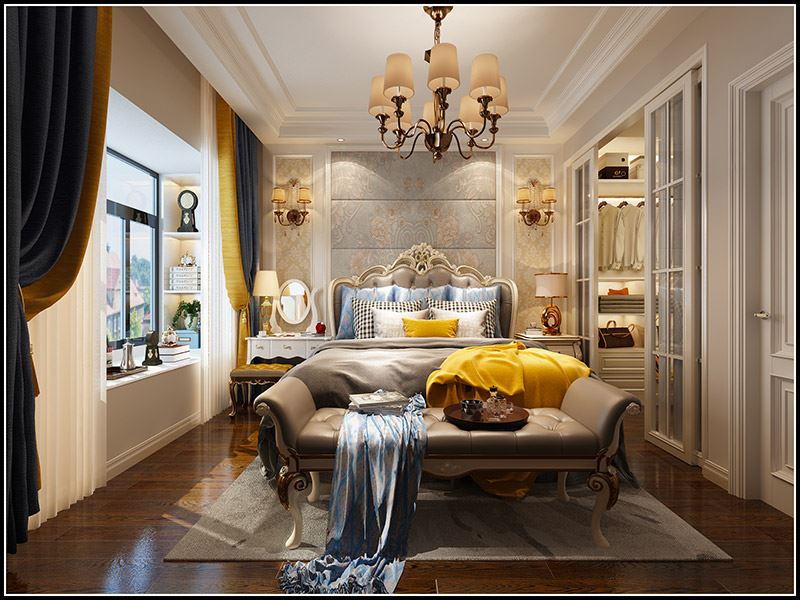 佛山市高明碧桂園&middot;花城薈歐式風(fēng)格三居室裝修案例