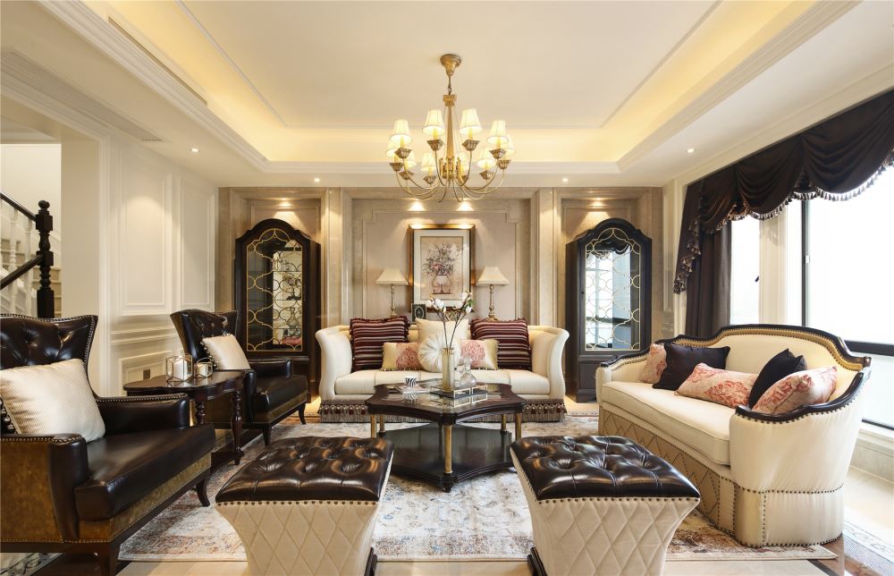 江門市江?；▓@歐式風(fēng)格別墅裝修案例