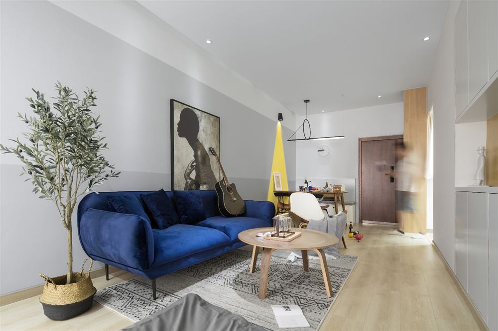 佛山市中建順控&middot;云熙悅城北歐風(fēng)格二居室裝修案例