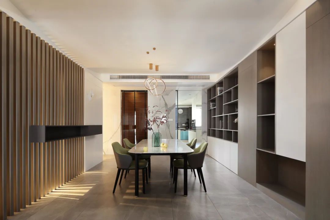 現(xiàn)代簡約風格室內設計家裝案例-餐廳