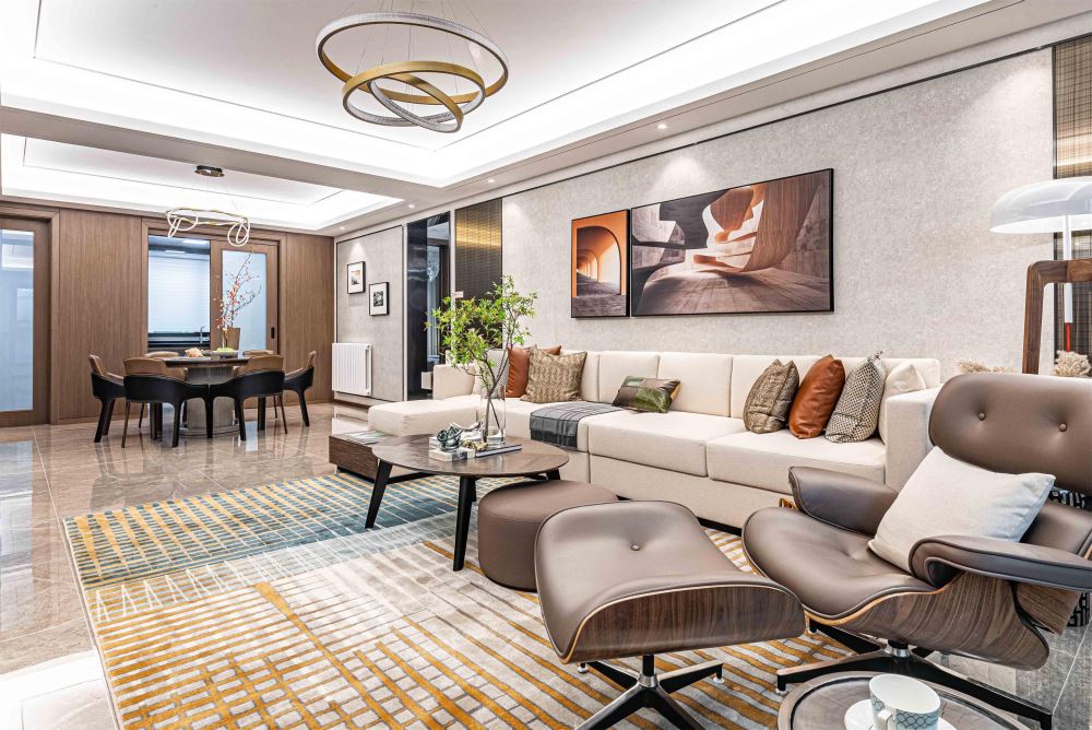 佛山市中建順控&middot;云熙悅城新中式風格四居室裝修案例