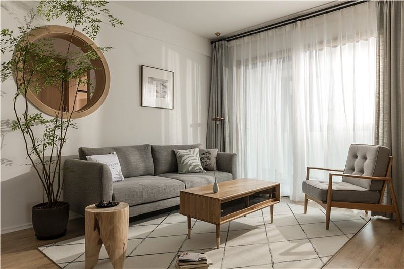 深圳市和昌&middot;拾里花都北歐風(fēng)格三居室裝修案例