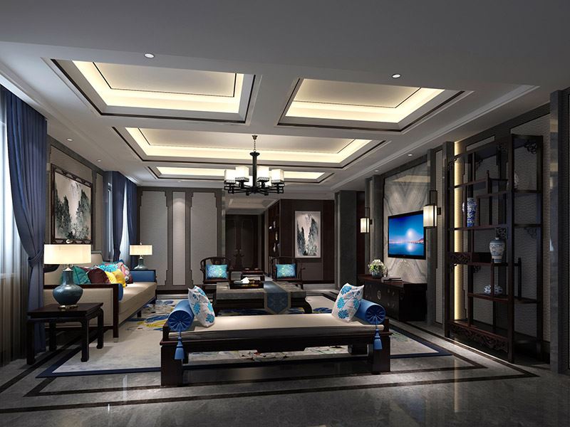 泰州市長江首府歐式風格別墅裝修案例