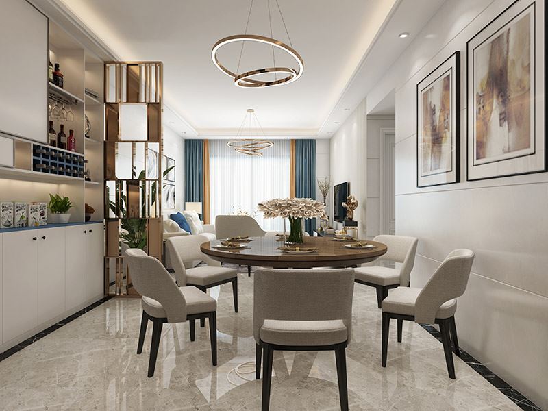 茂名市寶和雅苑現(xiàn)代簡約風格三居室裝修案例