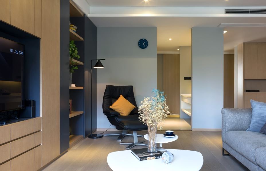 江門市恩平繁星小鎮(zhèn)現(xiàn)代簡約風(fēng)格三居室裝修案例