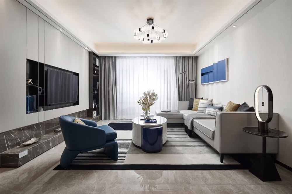 楚雄彝族自治州半城巷6號(hào)院現(xiàn)代簡約風(fēng)格四居室裝修案例