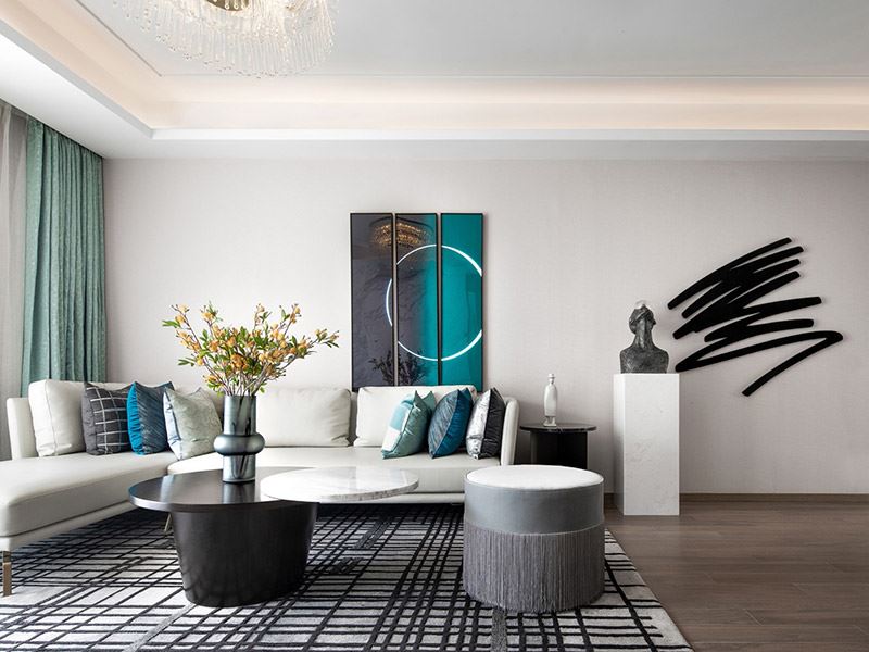 河源市霸王花&middot;麗江花園現(xiàn)代簡約風(fēng)格三居室裝修案例