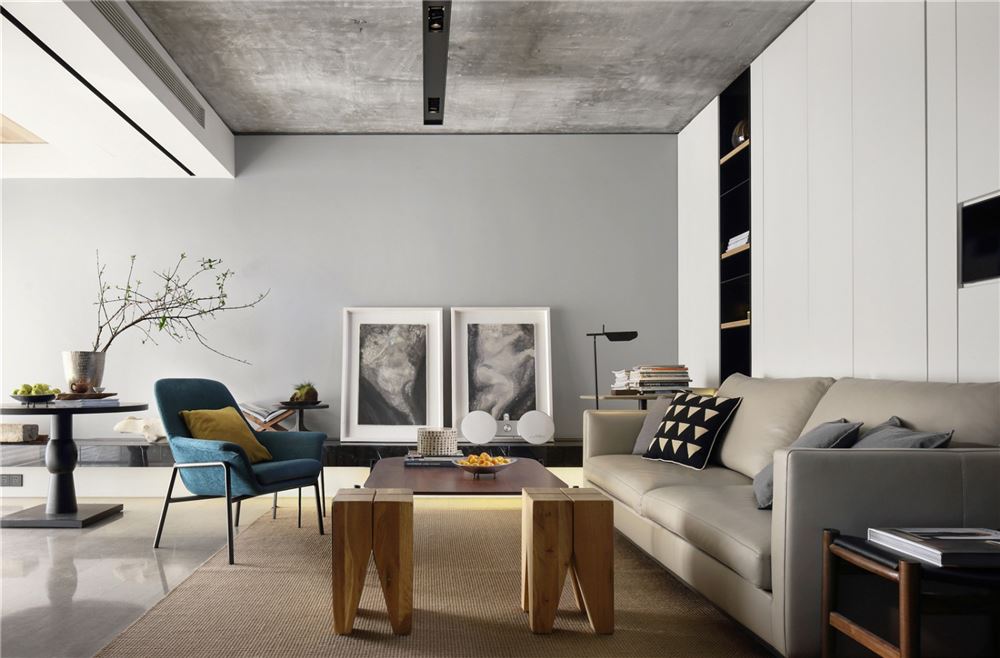 廣州市駿景花園現(xiàn)代簡約風格三居室裝修案例