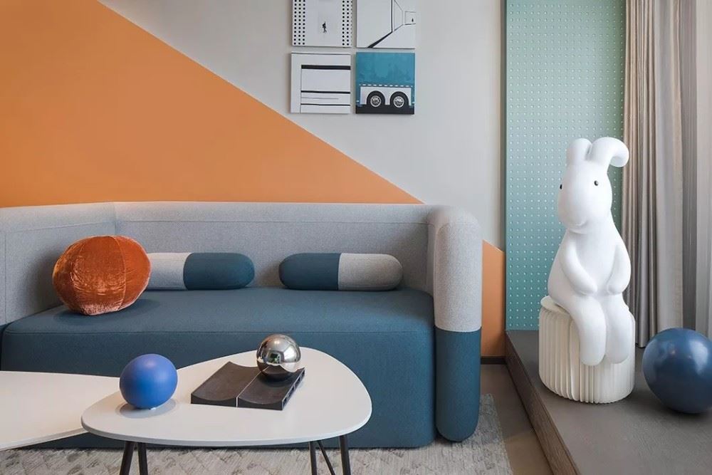 江門市江灣一品北歐風(fēng)格三居室裝修案例