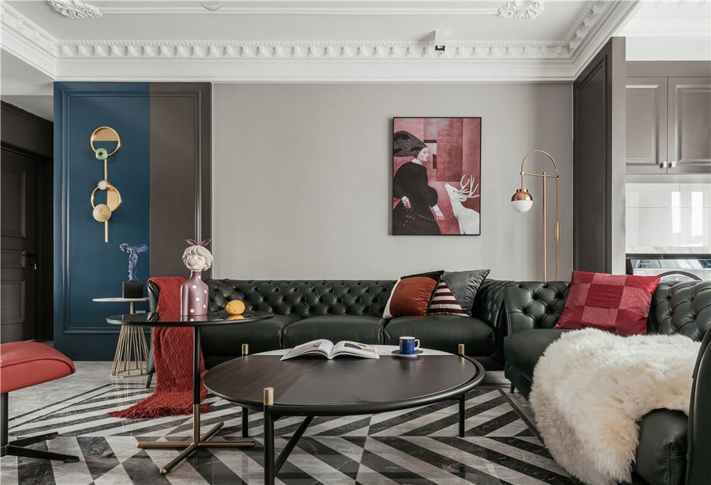 昭通市撫鎮(zhèn)門廣場現(xiàn)代簡約風格四居室裝修案例