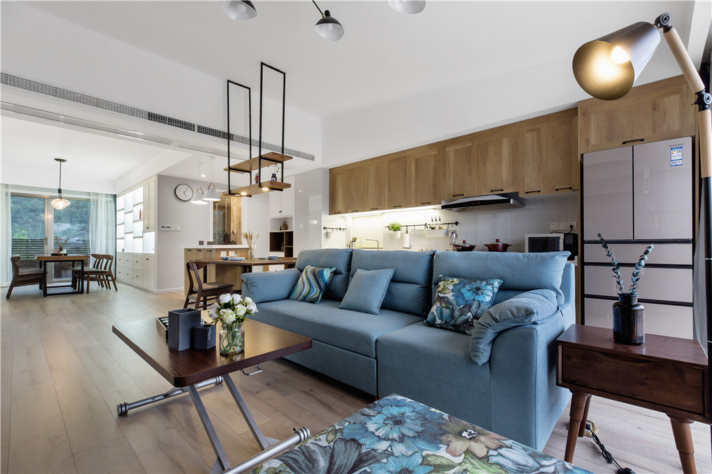 德陽市天悅灣.北歐風(fēng)格三居室裝修案例