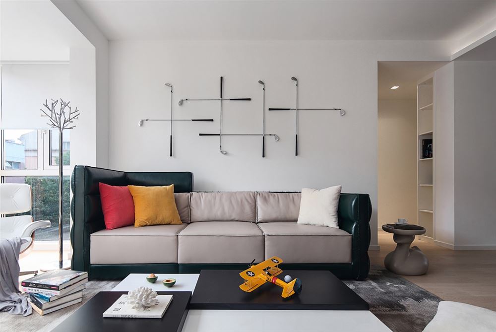 汕頭市時(shí)代金湖灣現(xiàn)代簡(jiǎn)約風(fēng)格三居室裝修案例