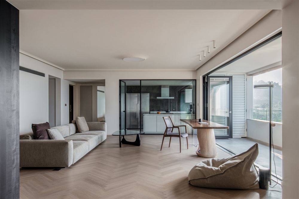 佛山市招商&middot;悅府新中式風格四居室裝修案例