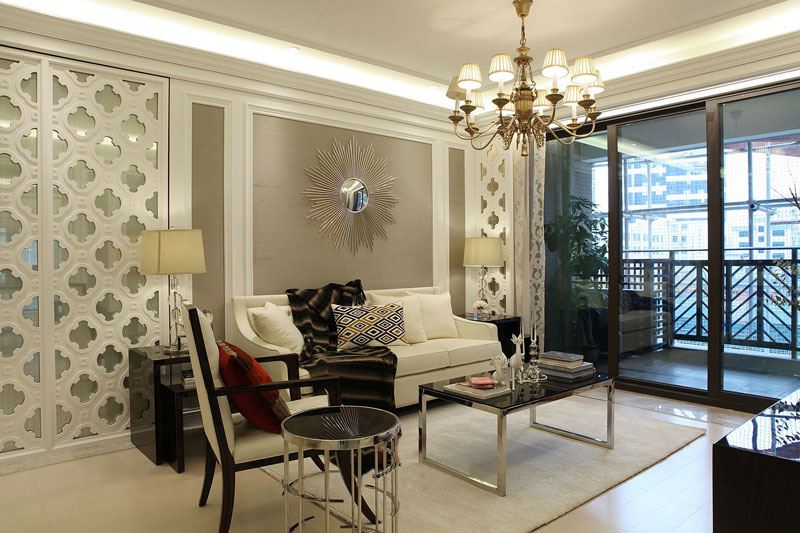 佛山市碧桂園南海悅城歐式風(fēng)格三居室裝修案例