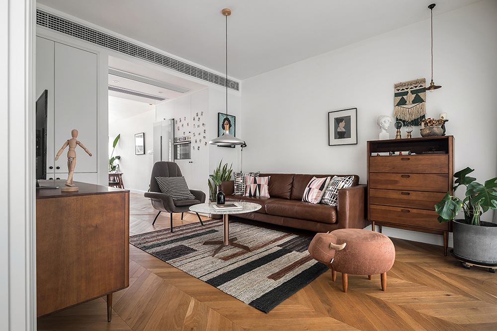 廣州市大城云山北歐風(fēng)格三居室裝修案例