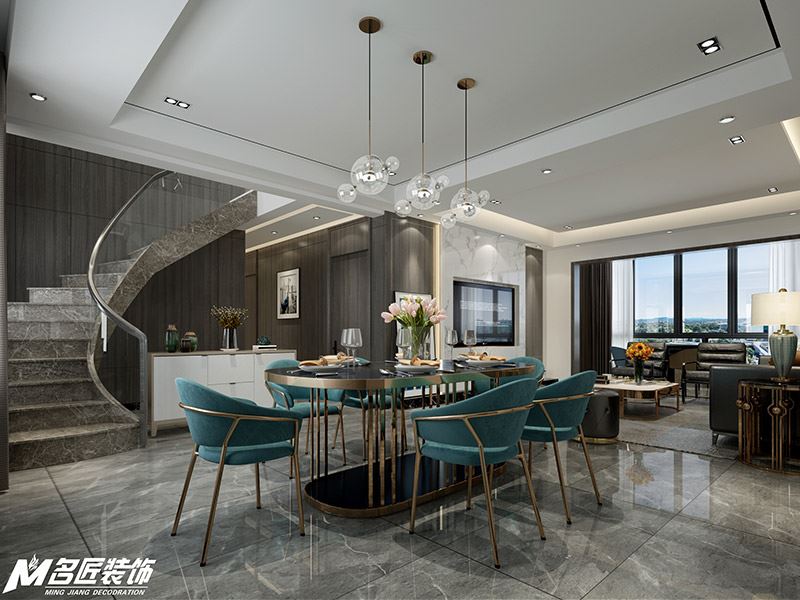 佛山市萬科悅都薈北歐風(fēng)格復(fù)式裝修案例