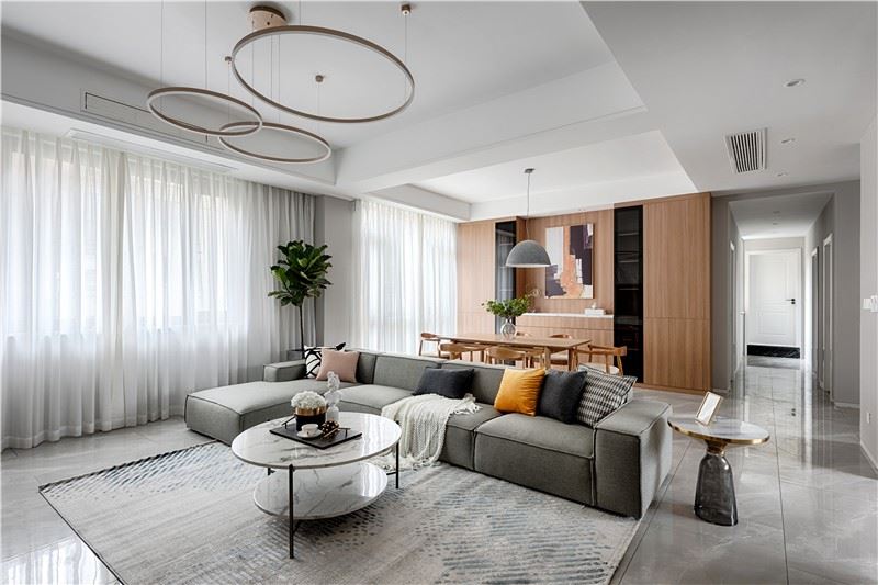 惠州市萬城北歐風(fēng)格三居室裝修案例