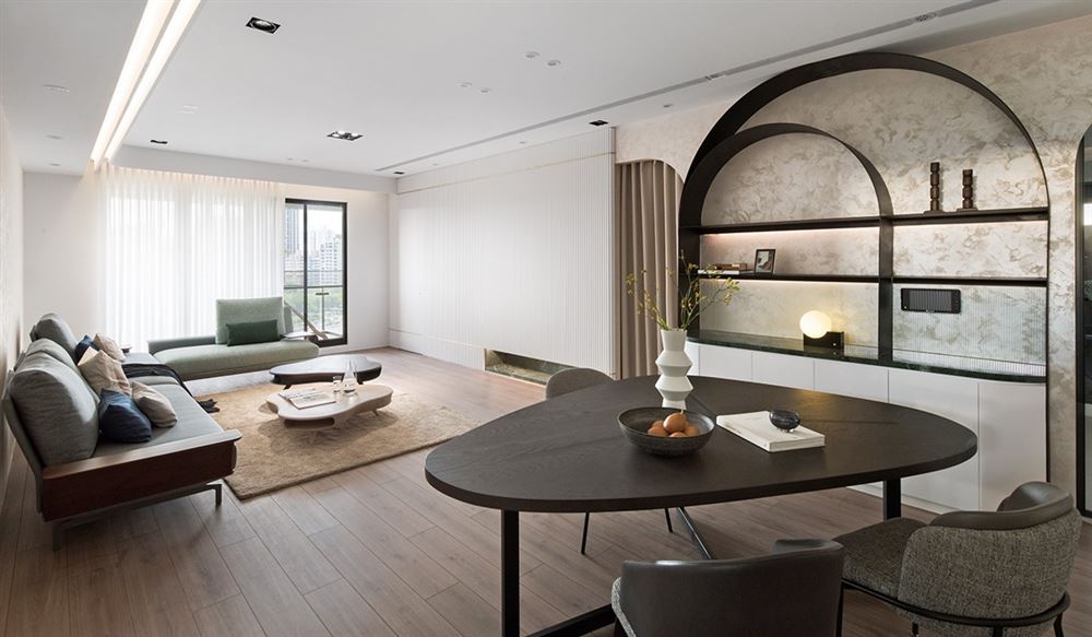 佛山市保利和悅濱江現(xiàn)代簡(jiǎn)約風(fēng)格四居室裝修案例