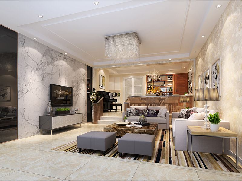 佛山市金科城現(xiàn)代簡約風(fēng)格復(fù)式裝修案例