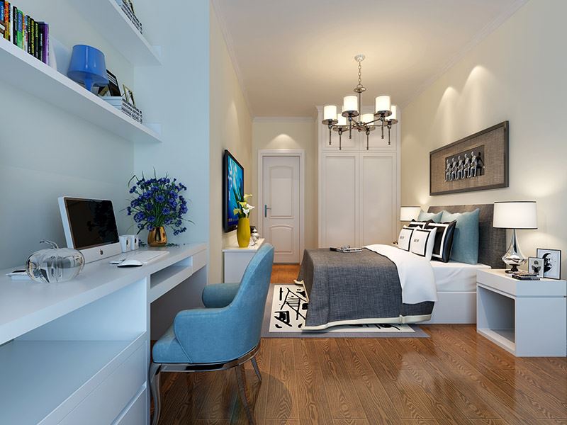 佛山市越秀閱湖臺(tái)歐式風(fēng)格四居室裝修案例