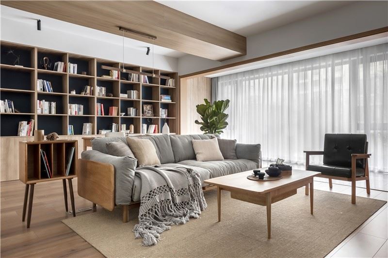 佛山市雅居樂&middot;江畔明珠現(xiàn)代風(fēng)格二居室裝修案例