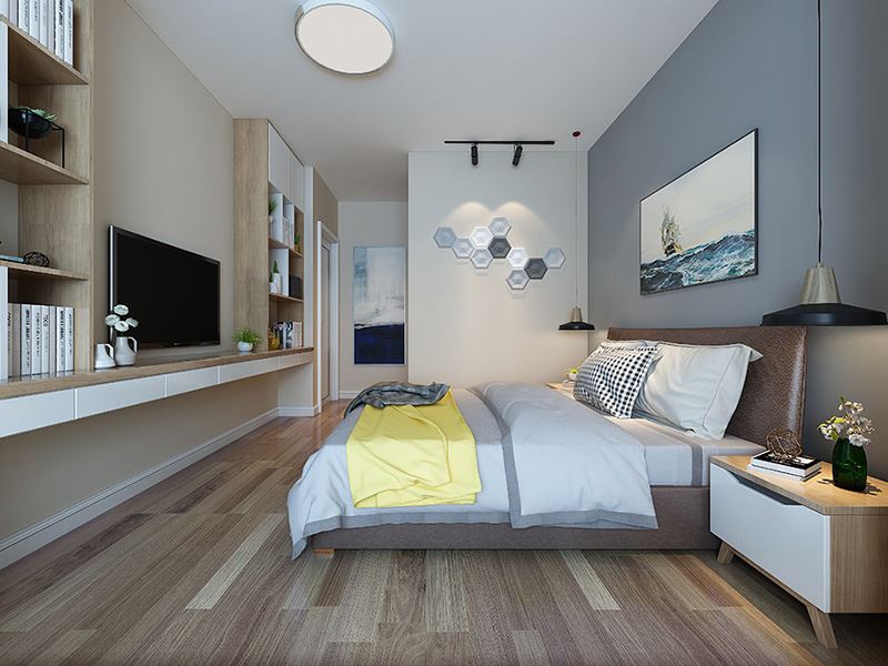 佛山市順德華潤(rùn)置地廣場(chǎng)歐式風(fēng)格三居室裝修案例