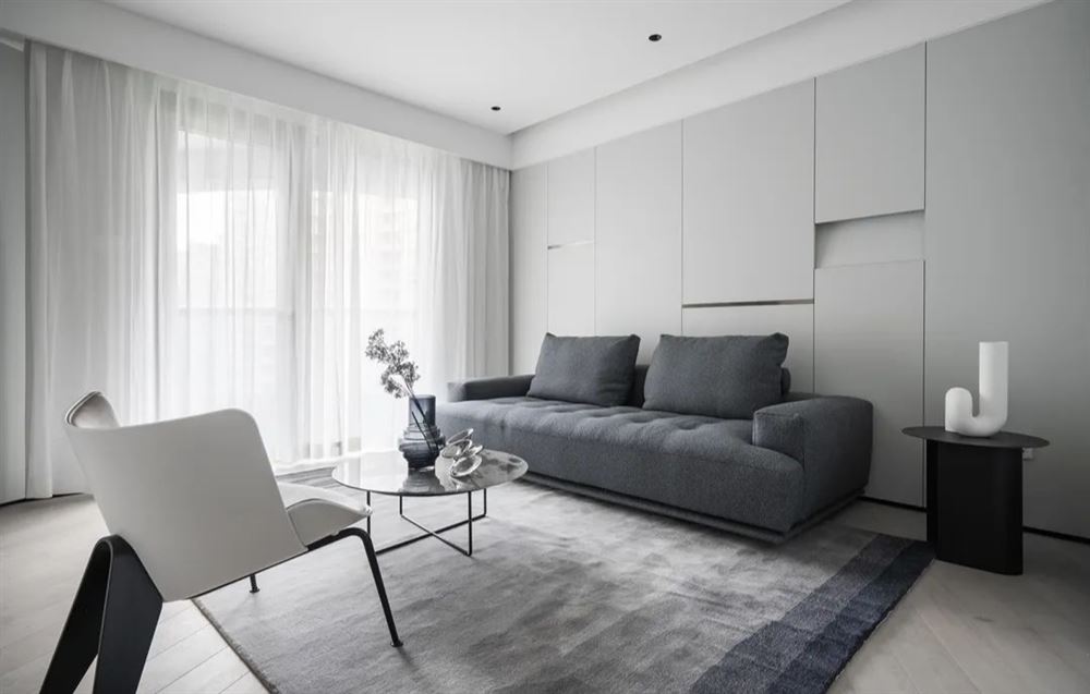 昭通市翠屏尚居北歐風(fēng)格三居室裝修案例