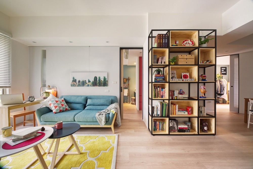 現(xiàn)代前衛(wèi)風格室內(nèi)設(shè)計家裝案例-客廳