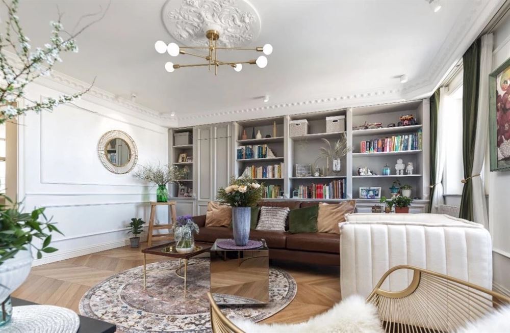 江門市伯爵半島歐式風格三居室裝修案例