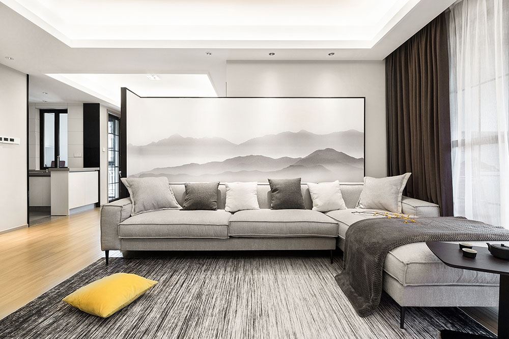 江門市碧桂園山水豪園新中式風(fēng)格四居室裝修案例