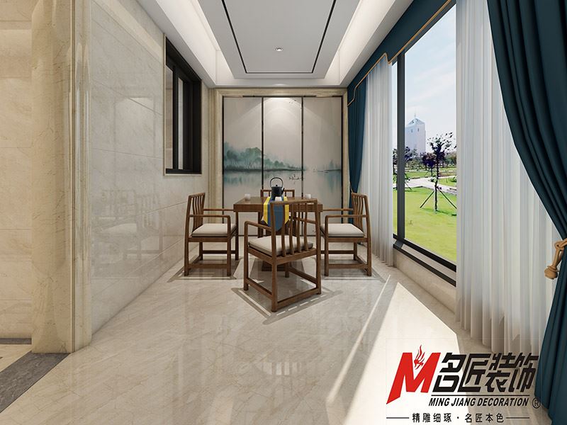 揭陽市新興東一路南5號(hào)小區(qū)現(xiàn)代風(fēng)格三居室裝修案例