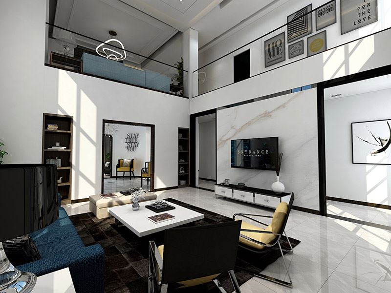 曲靖市尚鄰雅苑歐式風(fēng)格別墅裝修案例