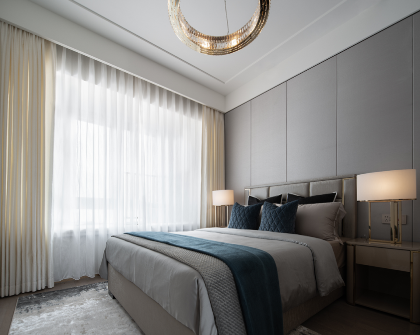 現(xiàn)代簡約風格室內設計家裝案例-次臥