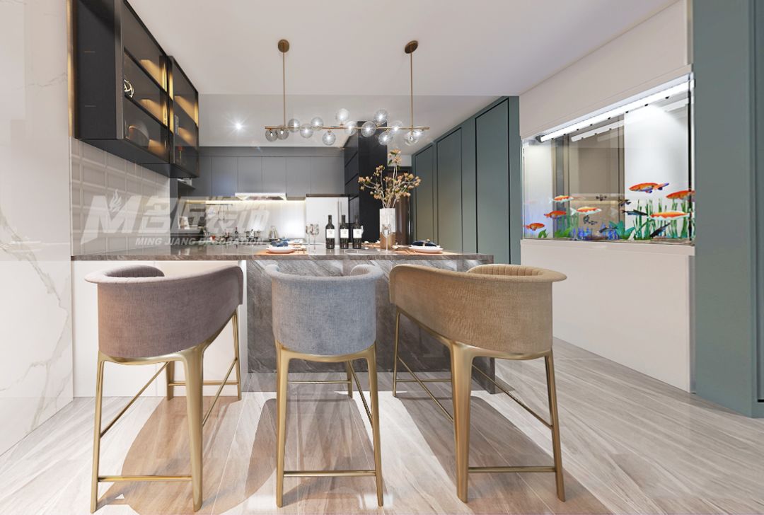 小戶型北歐輕奢室內(nèi)裝修設(shè)計(jì)-餐廳 小戶型北歐輕奢室內(nèi)裝修設(shè)計(jì)-餐廳