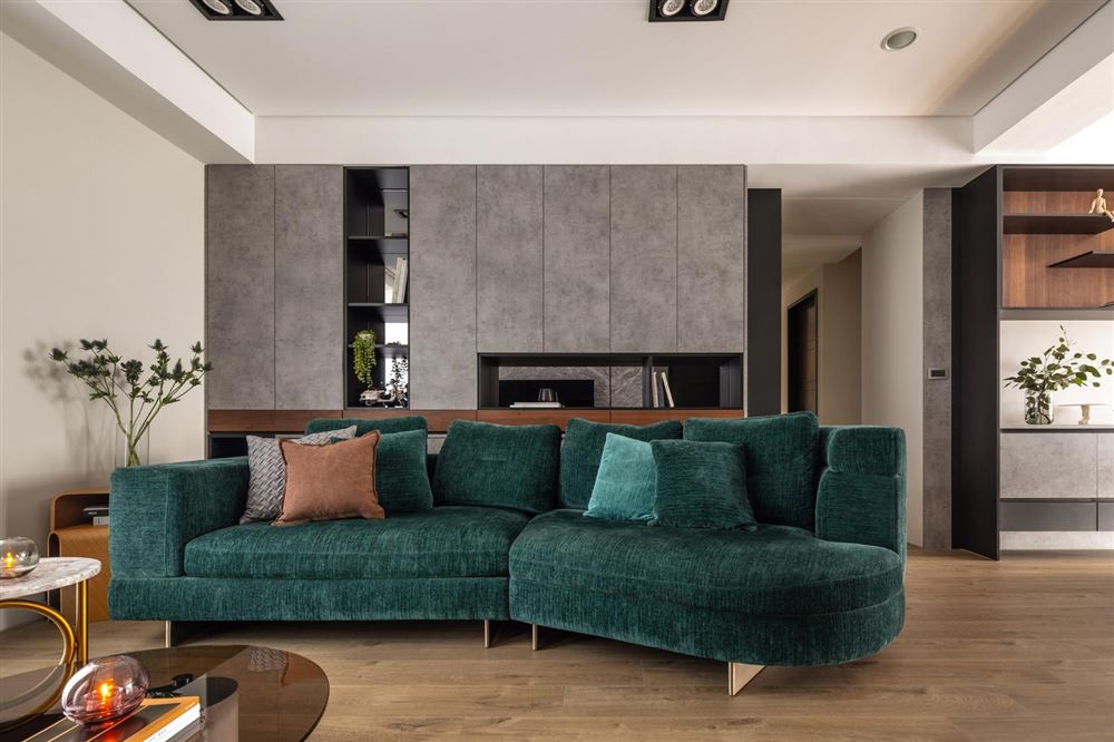 廣州市保利心語花園現(xiàn)代簡約風格三居室裝修案例