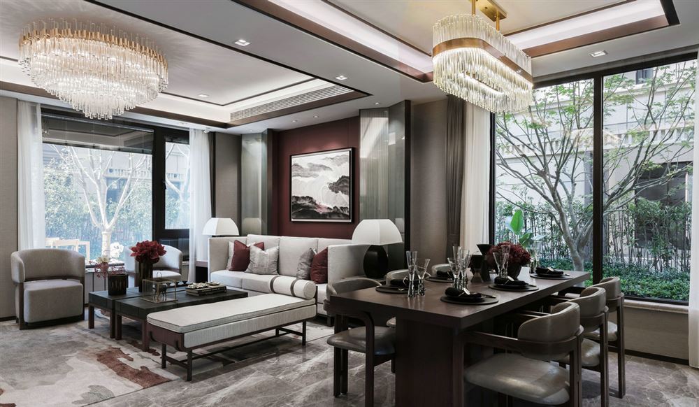 佛山市碧桂園&middot;鳳凰灣新中式風格別墅裝修案例