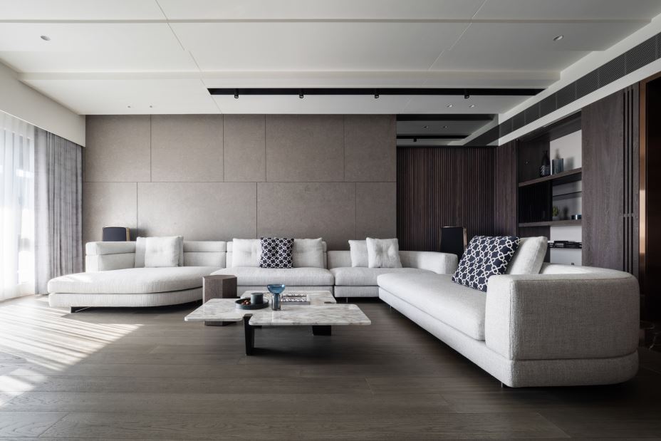 江門(mén)市百樂(lè)園現(xiàn)代簡(jiǎn)約風(fēng)格三居室裝修案例