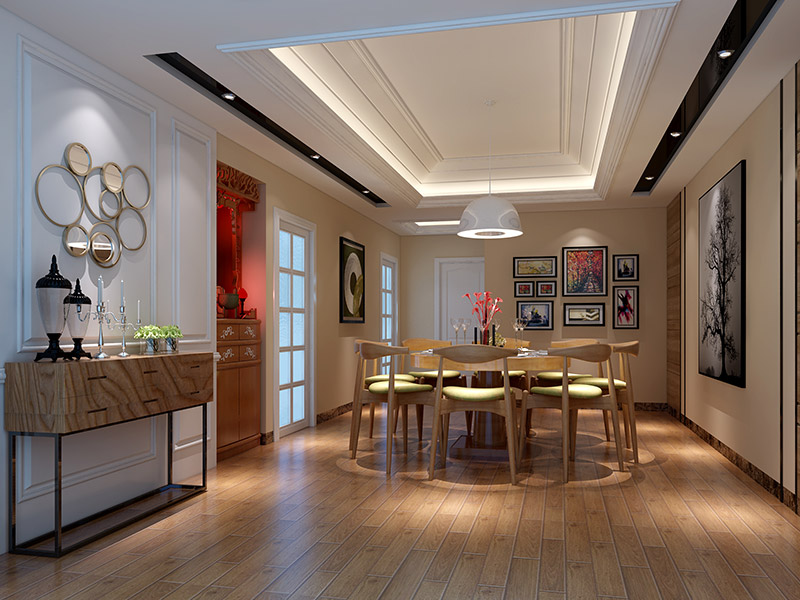 佛山市萬科金域水岸現(xiàn)代風(fēng)格四居室裝修案例