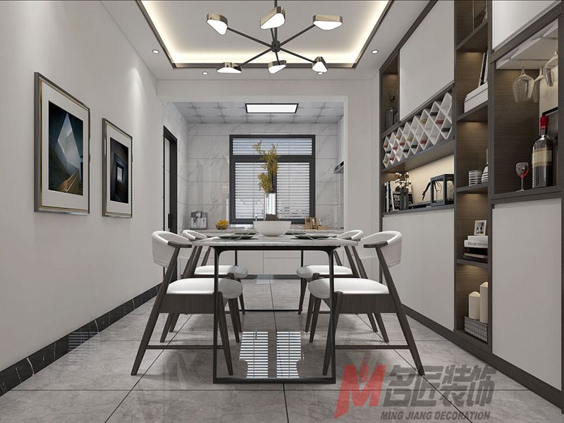 自貢市明珠小區(qū)現(xiàn)代簡(jiǎn)約風(fēng)格平層裝修案例